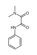 N',N'-dimethyl-N-phenyloxamide Structure
