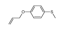 4-thiomethylphenyl allyl ester Structure