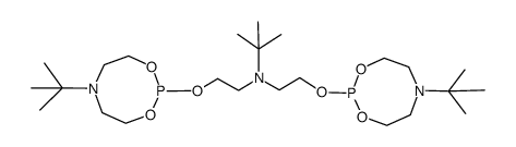 (tert-butylimino)diethylene cyclic bis(tert-butylimino)diethylene bis(phosphite)结构式