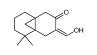 (Z)-3-(hydroxymethylene)-5,5-dimethylhexahydro-4a,8a-methanonaphthalen-2(1H)-one结构式