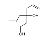 3-prop-2-enylhex-5-ene-1,3-diol结构式