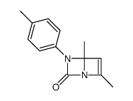 3-p-tolyl-4,6-dimethyl-2-oxo-1,3-diazabicyclo<2.2.0>hex-5-ene Structure