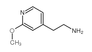 2-甲氧基-4-吡啶乙胺结构式