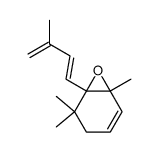 (E)-2-Methyl-4-(2',6',6'-trimethyl-1',2'-epoxy-3'-cyclohexen-1'-yl)-1,3-butadien结构式