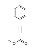 Methyl 3-(4-pyridinyl)-2-propynoate结构式
