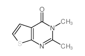 3,4-dimethyl-9-thia-2,4-diazabicyclo[4.3.0]nona-2,7,10-trien-5-one Structure