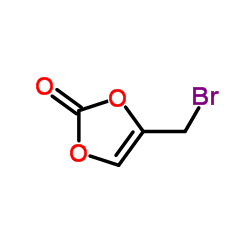 4-(Bromomethyl)-1,3-dioxol-2-one结构式