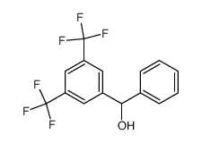 1-[3,5-bis(trifluoromethyl)phenyl]-1-phenylmethanol结构式
