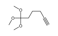 6,6,6-trimethoxyhex-1-yne结构式