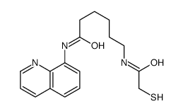 N-quinolin-8-yl-6-[(2-sulfanylacetyl)amino]hexanamide Structure