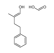 formic acid,2-methyl-4-phenylbut-1-en-1-ol结构式