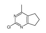 2-氯-4-甲基-6,7-二氢-5H-环戊并[b]吡啶结构式