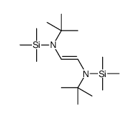 (E)-N,N'-ditert-butyl-N,N'-bis(trimethylsilyl)ethene-1,2-diamine Structure
