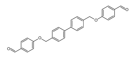4,4'-Bis[(para-formylphenoxy)methyl]biphenyl Structure