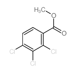 Benzoic acid,2,3,4-trichloro-, methyl ester结构式