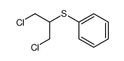 (1,3-dichloropropan-2-yl)(phenyl)sulfane Structure