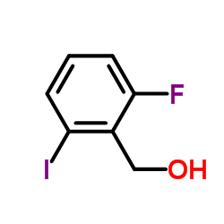 2-氟-6-碘苄醇结构式