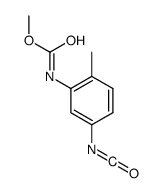 methyl N-(5-isocyanato-2-methylphenyl)carbamate结构式