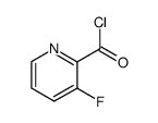 3-fluoropyridine-2-carbonyl chloride Structure