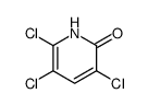 3,5,6-TRICHLORO-2(1H)-PYRIDINONE结构式