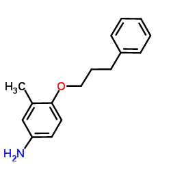 3-Methyl-4-(3-phenylpropoxy)aniline Structure