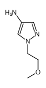 1-(2-甲氧基乙基)-1H-吡唑-4-胺结构式