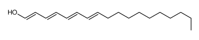 octadeca-1,3,5,7-tetraen-1-ol Structure