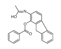 (2-acetamido-9H-fluoren-1-yl) benzoate Structure