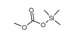 methyl (trimethylsilyl) carbonate结构式
