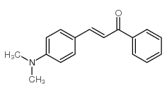 2-Propen-1-one,3-[4-(dimethylamino)phenyl]-1-phenyl- Structure