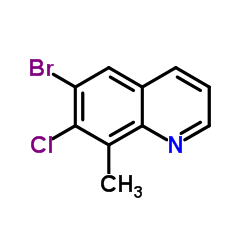 6-Bromo-7-chloro-8-methylquinoline picture