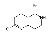 5-bromo-3,4,4a,5,6,7,8,8a-octahydro-1H-1,6-naphthyridin-2-one Structure
