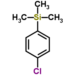 1-氯-4-(三甲基甲硅烷基)苯结构式