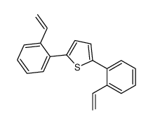 2,5-bis(2-ethenylphenyl)thiophene结构式