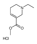methyl 1-ethyl-3,6-dihydro-2H-pyridine-5-carboxylate,hydrochloride Structure