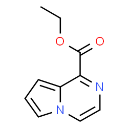 吡咯并[1,2-a]吡嗪-1-羧酸乙酯结构式