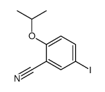 5-碘-2-异丙氧基苯甲腈结构式