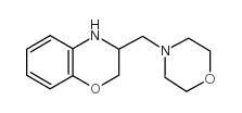 3,4-二氢-3-[(4-吗啉)甲基]-2H-1,4-苯并噁嗪结构式