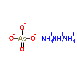 azanium,dihydrogen arsorate Structure