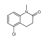 5-chloro-1-methyl-3,4-dihydroquinolin-2-one结构式