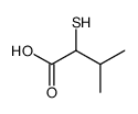 3-methyl-2-sulfanylbutanoic acid Structure