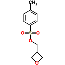 4-甲基苯磺酸 (氧杂环丁烷-3-基)甲酯结构式