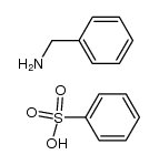 benzylamine, benzenesulfonate Structure