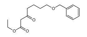 ethyl 3-oxo-7-phenylmethoxyheptanoate结构式