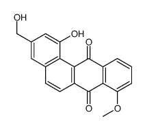 1-hydroxy-3-(hydroxymethyl)-8-methoxybenzo[a]anthracene-7,12-dione Structure