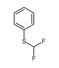 [(Difluoromethyl)thio]benzene Structure