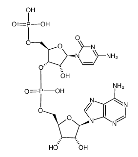 cytidylyl (3'-> 5') adenosine 5'-monophosphate Structure