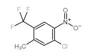 4-氯-2-甲基-3-硝基三氟甲苯结构式