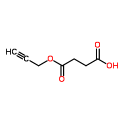 4-Oxo-4-(2-propyn-1-yloxy)butanoic acid Structure