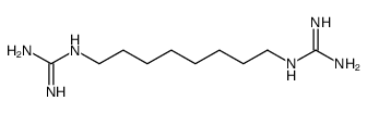 1,1'-(1,8-Octanediyl)bisguanidine structure